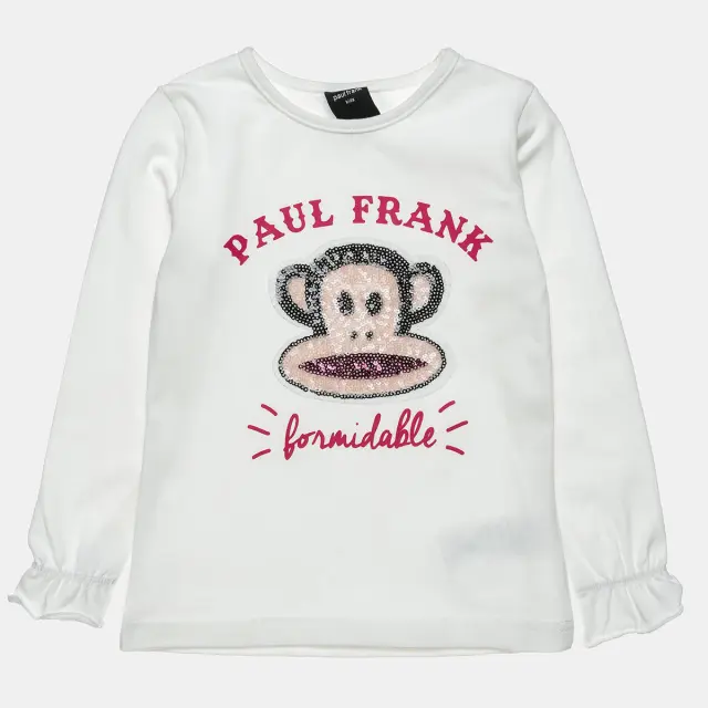 Μπλούζα Paul Frank με κέντημα και παγιέτες