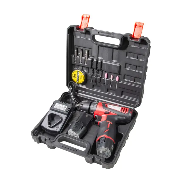 RAIDER Δραπανοκατσάβιδο 12V Li RD-CDL09L 2 μπαταρίες 3