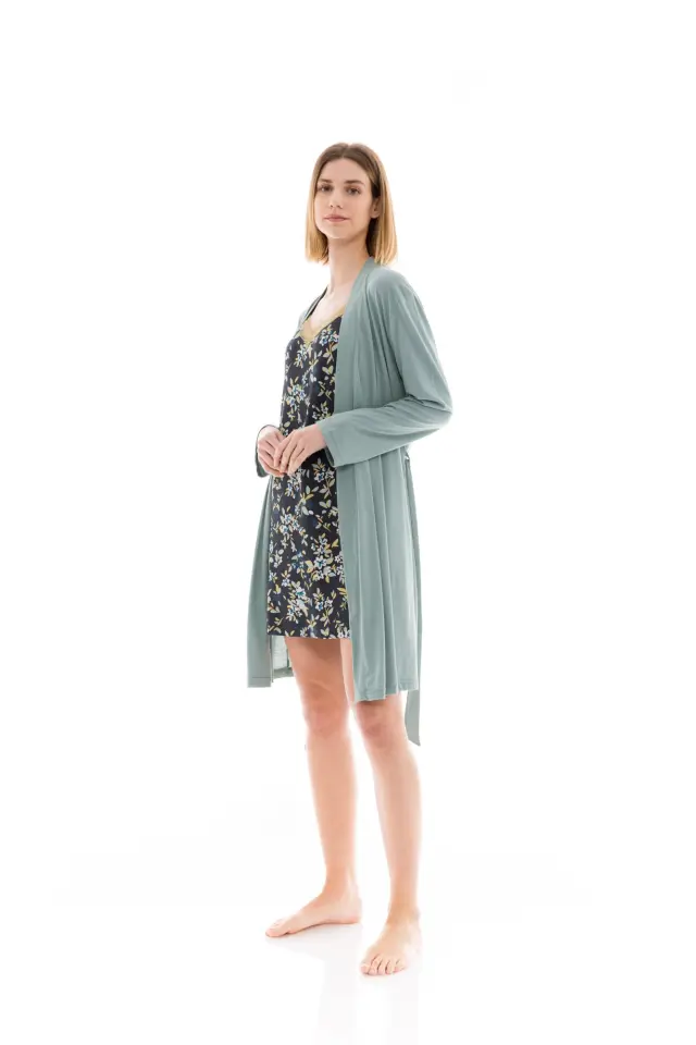 W1360 - Type - NIGHTGOWN SET 2PCS MINT NIGHT 2