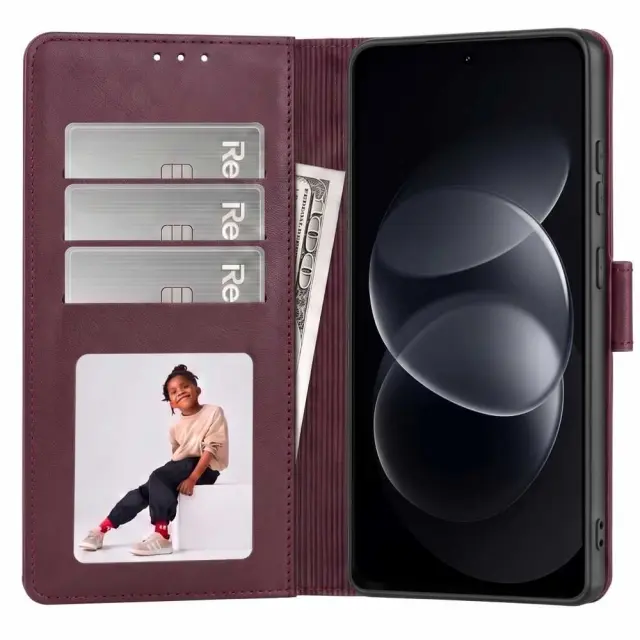 Tech-protect Wallet Xiaomi Redmi Note 17 Pro Max 5g Mulberry 3