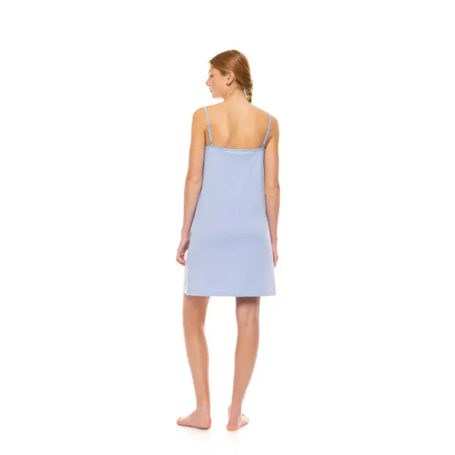 Νυχτικό Γυναικείο S1510 Pastel Solid Blue Cloud Pink Label - XXL 3