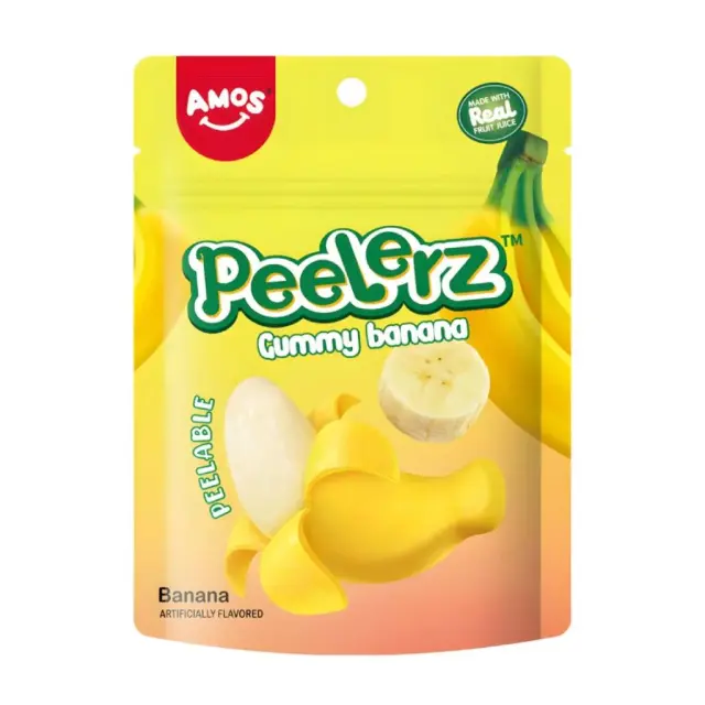 Amos Peelerz Gummy Banana 65gr
