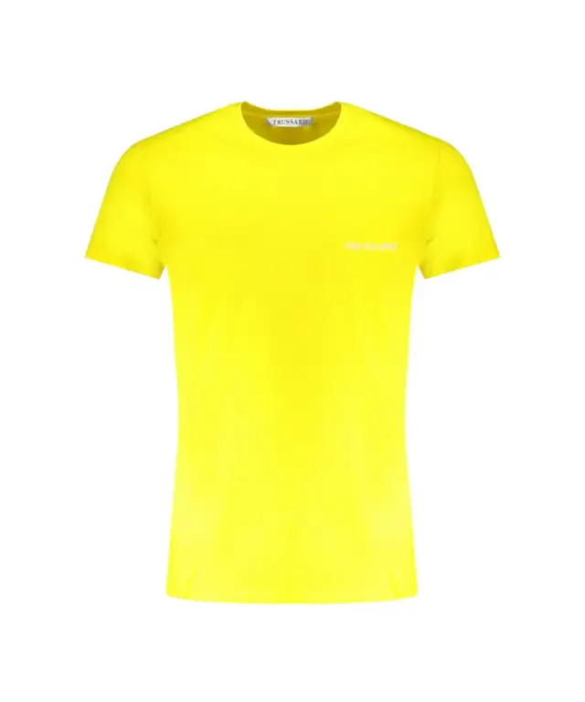 Trussardi Jeans - Ανδρικό T-Shirt TRU1MTS02-CANARY Κίτρινο