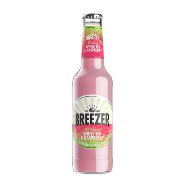 Breezer White Tea & Raspberry Alc 4% 275ml