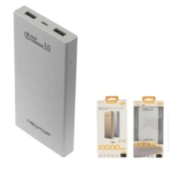 NEWTOP Powerbank PB06 FASTCHARGE 10000mAh σε ΛΕΥΚΟ Χρώμα