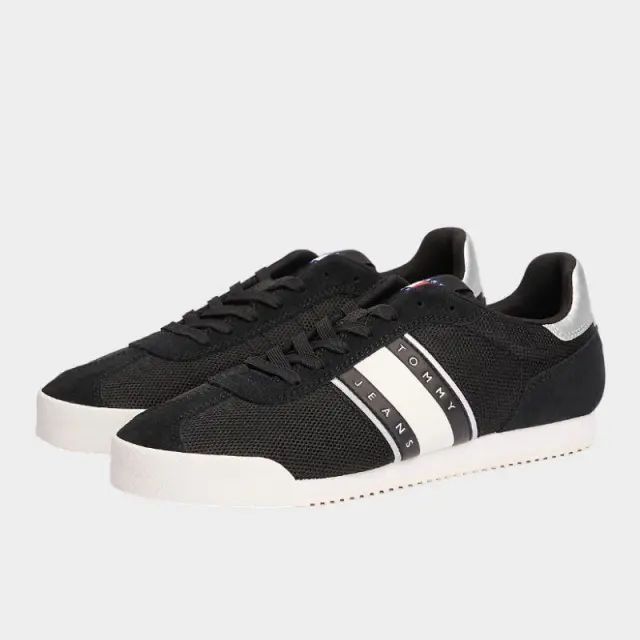 Tommy Hilfiger - Γυναικεία Sneakers Th Low‑Top Runner EN0EN02706-BDS Μαύρο - 41 2