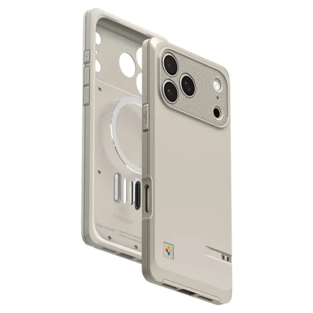 SPIGEN CLASSIC LS MAGSAFE IPHONE 17 PRO STONE ACS10479 2