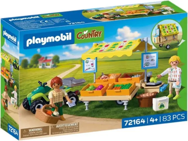 Playmobil Country Υπαίθριος Πάγκος Λαχανικών / 72164 (Playmobil)