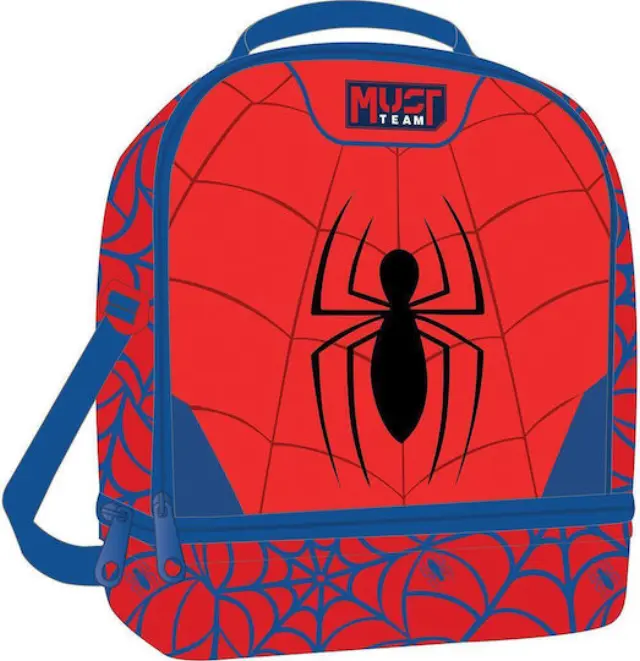 ΤΣΑΝΤΑΚΙ ΦΑΓΗΤΟΥ 22Χ16Χ28ΕΚ ΙΣΟΘΕΡΜΙΚΟ SPIDERMAN RED 2