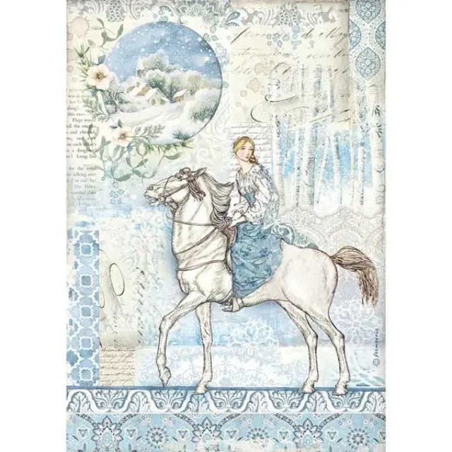 Stamperia Ριζόχαρτο για Decoupage - Horse - A4