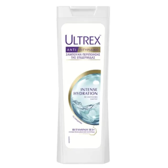 Ultrex Intense Hydration Γυναικείο Aντιπιτυριδικο Σαμπουάν 360ml
