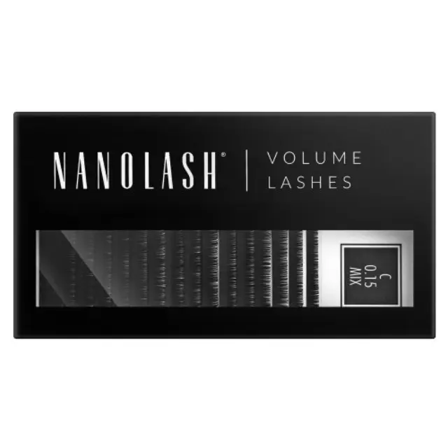 Nanolash Volume Lashes 0.15 C false eyelashes 6-13 mm