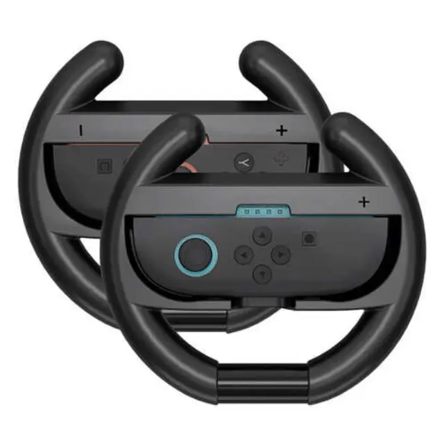 Σετ 2 Τιμόνια Racing Wheel για Nintendo Switch 2 Joy-Con Μαύρα