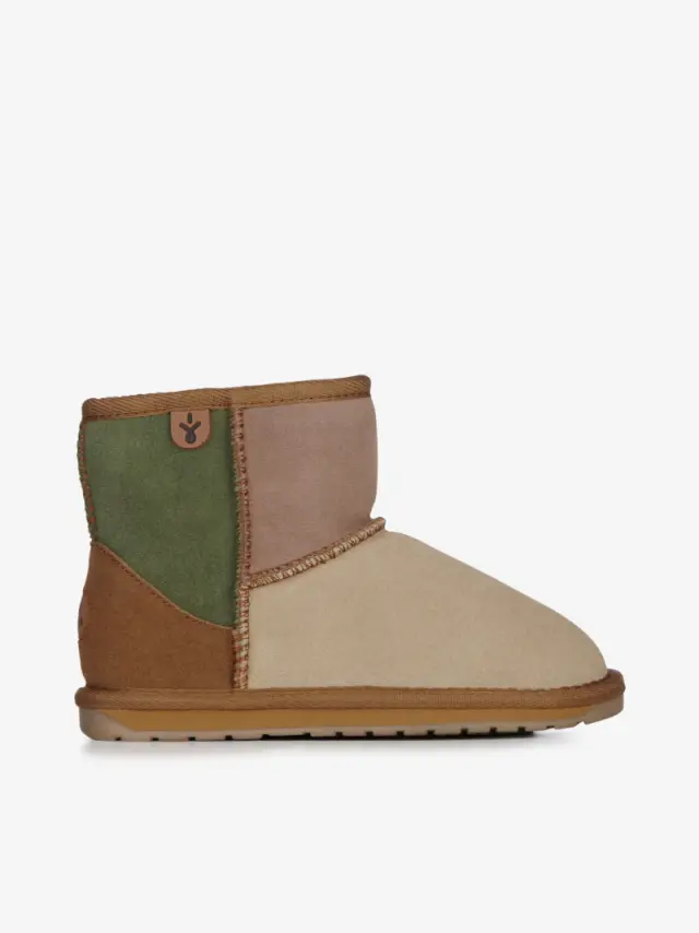 Emu Μποτάκια Παιδικό δέρμα suede Καφέ EMU/13105 CHESTNUT - 27 3