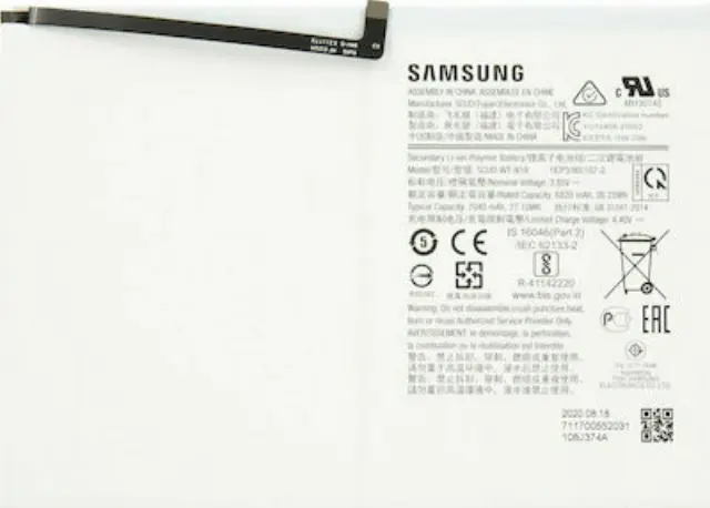 Μπαταρία Samsung SCUD-WT-N19 Για Galaxy TAB A7 10.4 2020 T500 / T505 GH81-19691A 7040mA