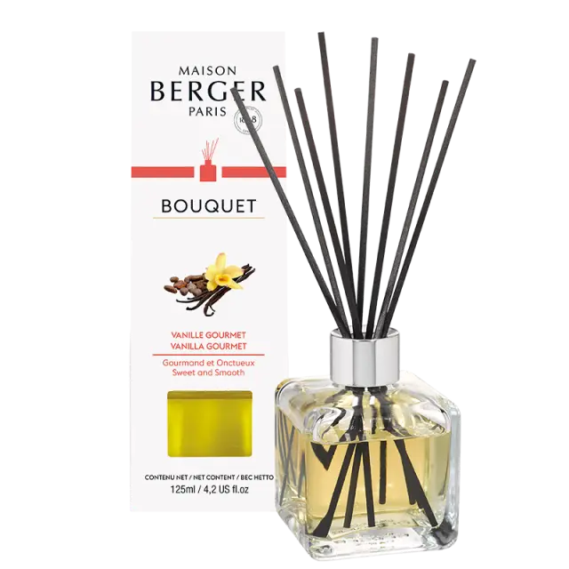 Maison Berger Paris Scented Bouquet Cube Διαχύτης Αρώματος Vanille Gourmet 125ml