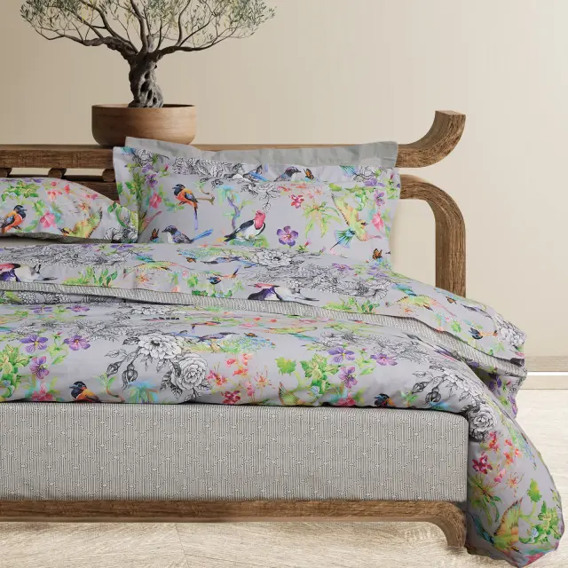 Σετ Σεντόνια 240x260 Υπέρδιπλα Daily Das Home 3177 Multicolor 100% βαμβακερόΧωρίς Λάστιχο