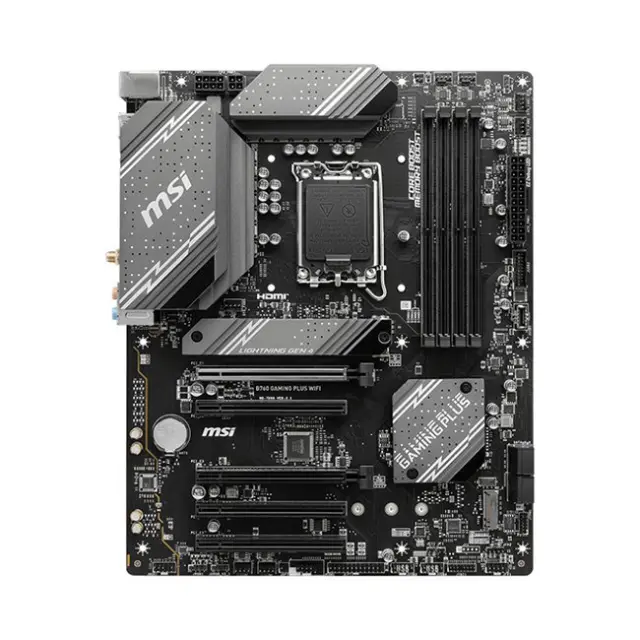 MSI Motherboard PRO B760 Gaming Plus WIFI (7D98-007R) 2