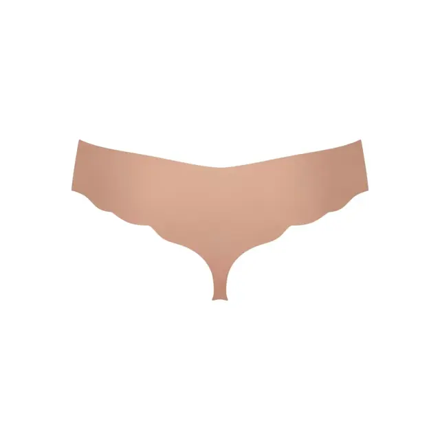 Sloggi Γυναικείο String ZERO Microfibre 2.0 H Hipstring - Διπλό Πακέτο, Χρώμα Σκούρο Μπεζ 3