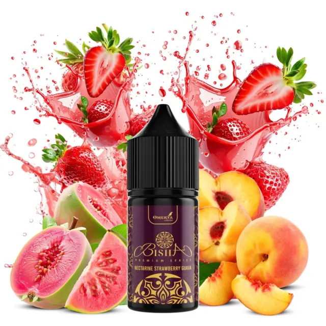 Nectarine Strawberry Guava 5ml (30ml) - Bisha Premium by Omerta