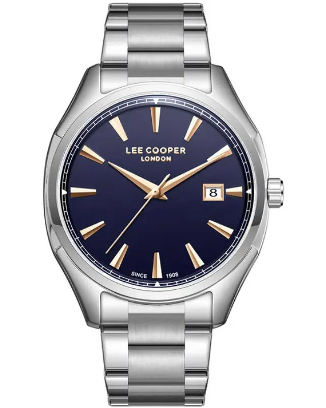 Lee Cooper, Men's Watch, Silver Metallic Bracelet LC08007.390