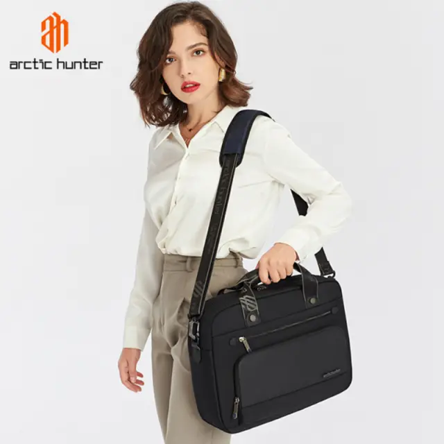 Τσάντα Ώμου / Χειρός για Laptop 15.6" Arctic Hunter GW00017-BK Μαύρο - ONESIZE 3