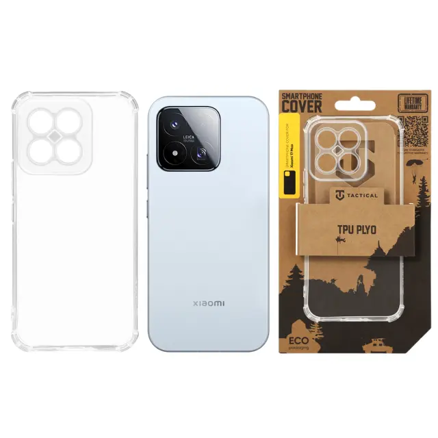 Tactical TPU Plyo Cover for Xiaomi 17 Max Transparent 3