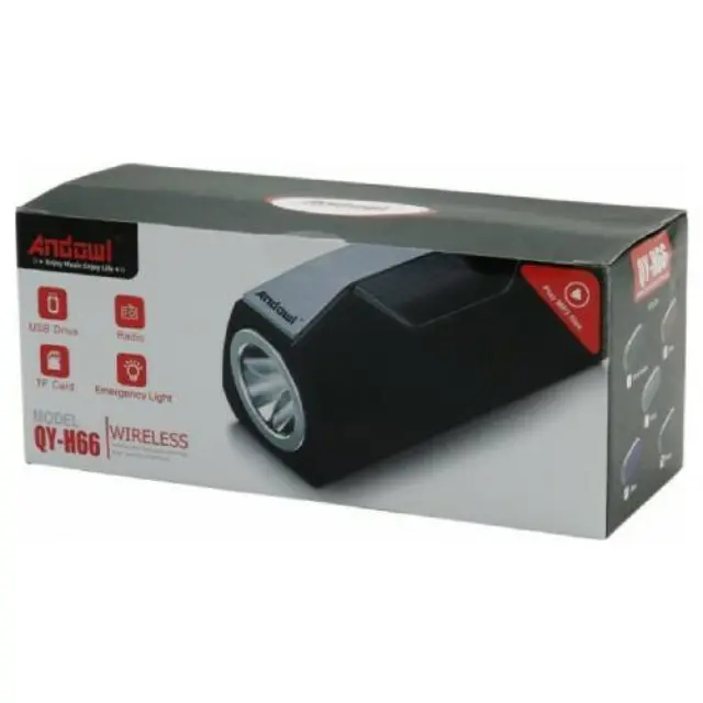 Andowl QY-H66 Ηχείο Bluetooth 6W με Ραδιόφωνο 3
