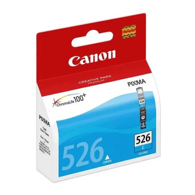 Canon CLI-526 Γνήσιο Μελάνι Εκτυπωτή InkJet Κυανό (4541B001)