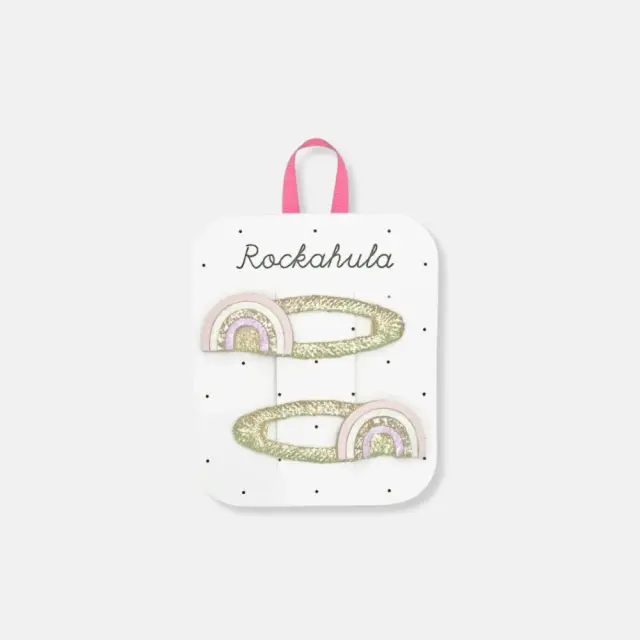 Rockahula Kids Κλιπ Μαλλιών Over the Rainbow Glitter | Carrel