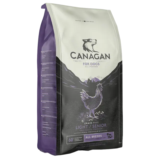 Canagan Light / Senior Free-Range Chicken For Dogs 2kg