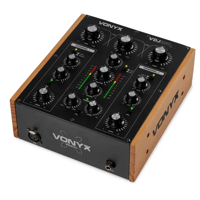 VONYX VDJ250 DJ ROTARY MIXER