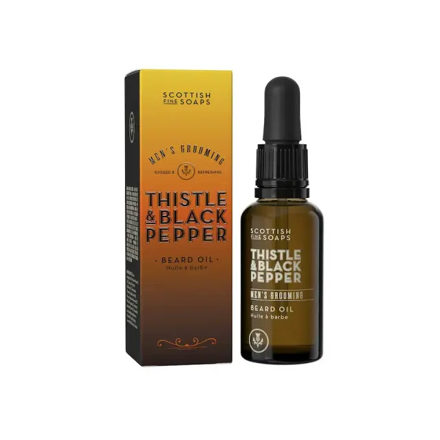 The Scottish Fine Soaps Men s Grooming THISTLE & BLACK PEPPER Beard Oil Λαδάκι για γένια 2