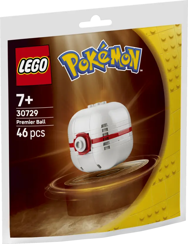 LEGO - Pokémon - Premier Ball (30729) - Toys