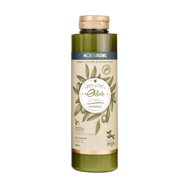 PQP Olive Organic Σαμπουάν Σκύλου Moisturizing 500ml Μονόχρωμο