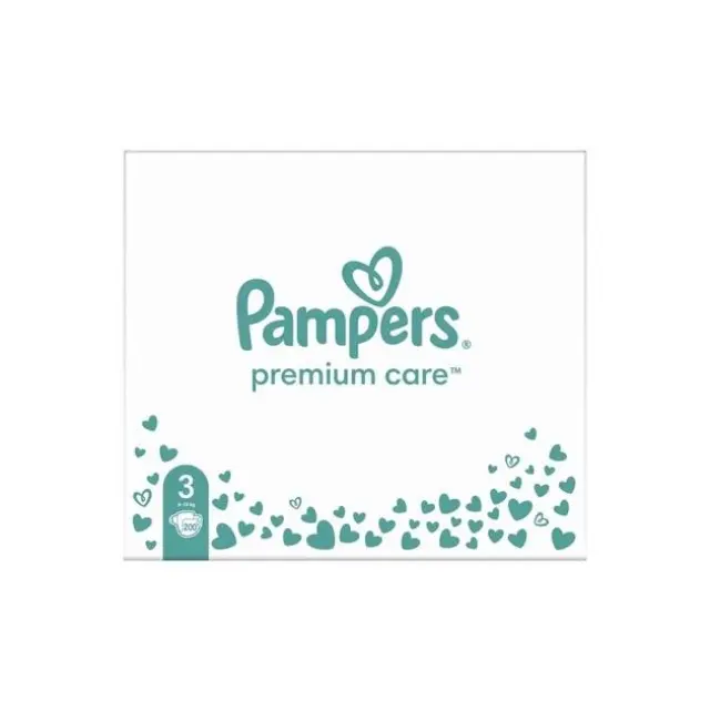 Pampers Πάνες με Αυτοκόλλητο Premium Care Monthly Pack No. 3 για 6-10kg 216τμχ