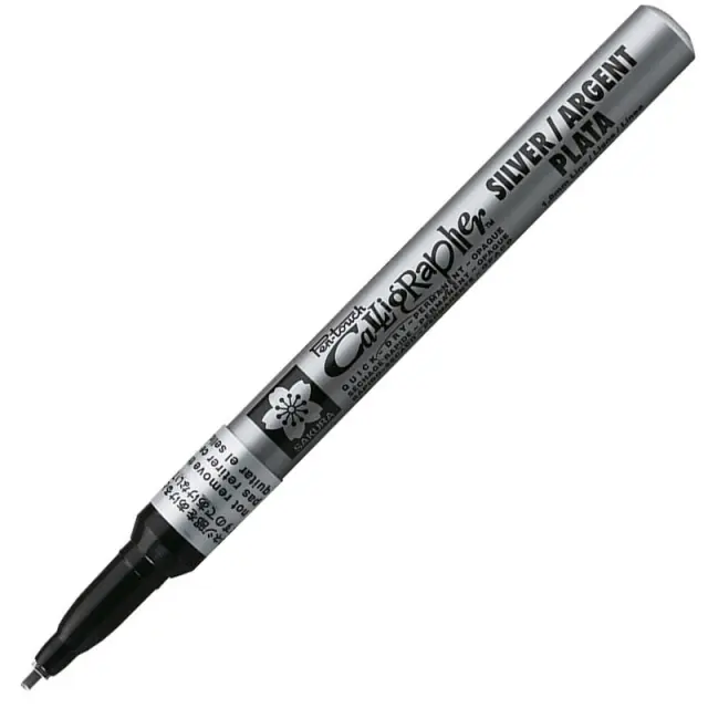 Sakura Pen-Touch Calligrapher Μαρκαδόρος , 1.8mm Fine - Silver