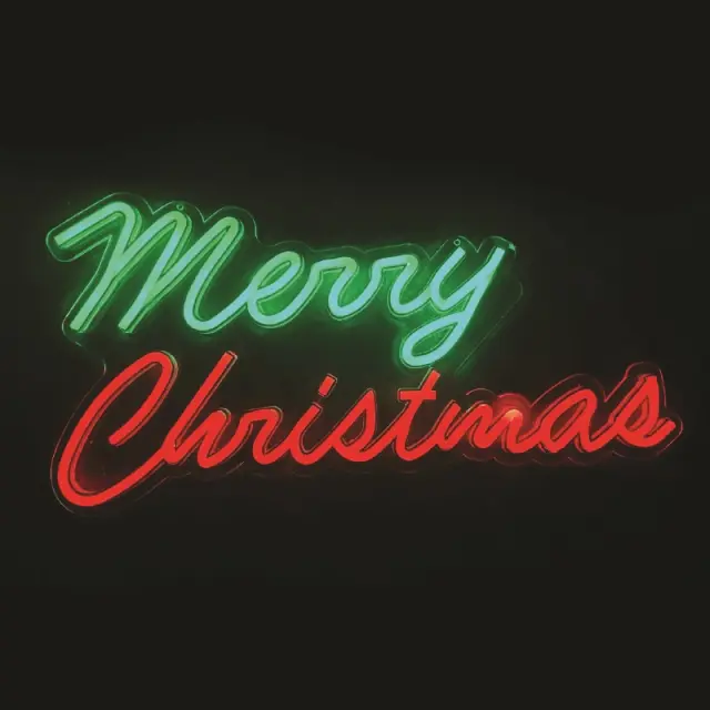 ΦΩΤΟΣΩΛΗΝΑΣ ΝΕΟΝ ΕΠΙΓΡΑΦΗ MERRY CHRISTMAS 271 LED SMD ΠΡΑΣΙΝΟ & ΚΟΚΚΙΝΟ ΣΤΑΘEΡΟ IP44 5m ΚΑΛΩΔΙΟ 500Χ250mm / X082714519