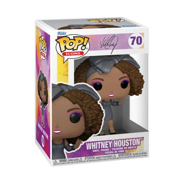 Funko Pop! Icons: Whitney Houston (Special Edition) #70 Vinyl Figure 2