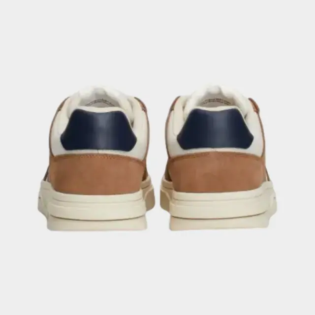 Tommy Hilfiger - Ανδρικά Sneakers The Brooklyn Mixed Texture Suede Trainers EM0EM01457-GWE Μπεζ - 45 3