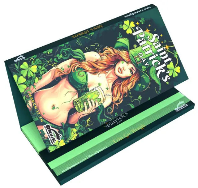 Snail Συλλεκτικά Χαρτάκια «Συλλογή St. Patrick's Day» - Design #1 | KS Slim & Tips