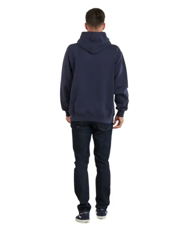 Vans - Ανδρικό Φούτερ Με Κουκούλα Left Chest Ii Loose Po VN000P21-JDU Μπλε Ναυτικό - XL 2