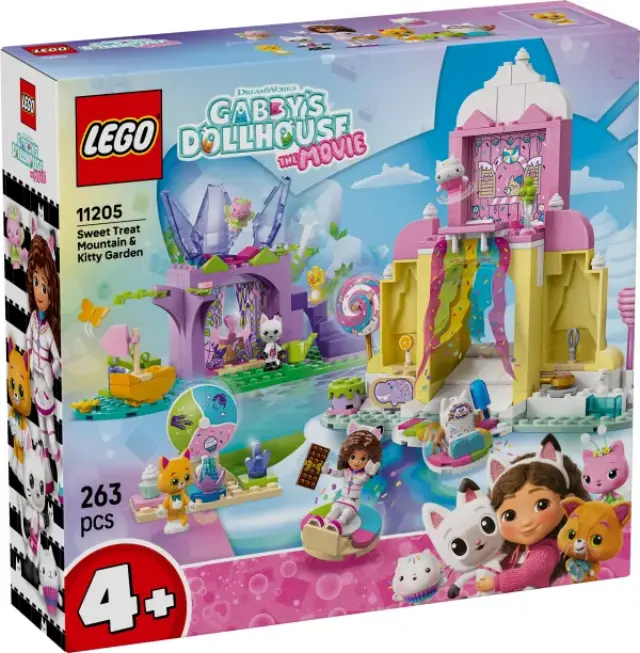 LEGO Gabby's Dollhouse Sweet Treat Mountain & Kitty Garden για 4+ Ετών 263τμχ 2