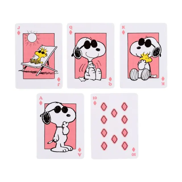 Puckator Θεματική Τράπουλα / Peanuts Playing Cards: Snoopy & Woodstock 3