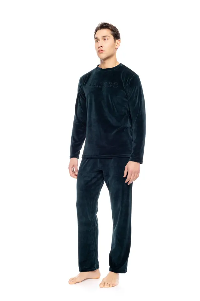 WN-M200 - Oil Green - PYJAMA VELVET T-SHIRT 2