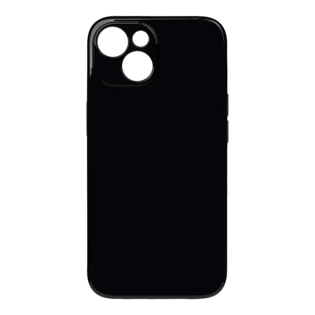 OBAL:ME Glossy Cover for Apple iPhone 15 Black 2