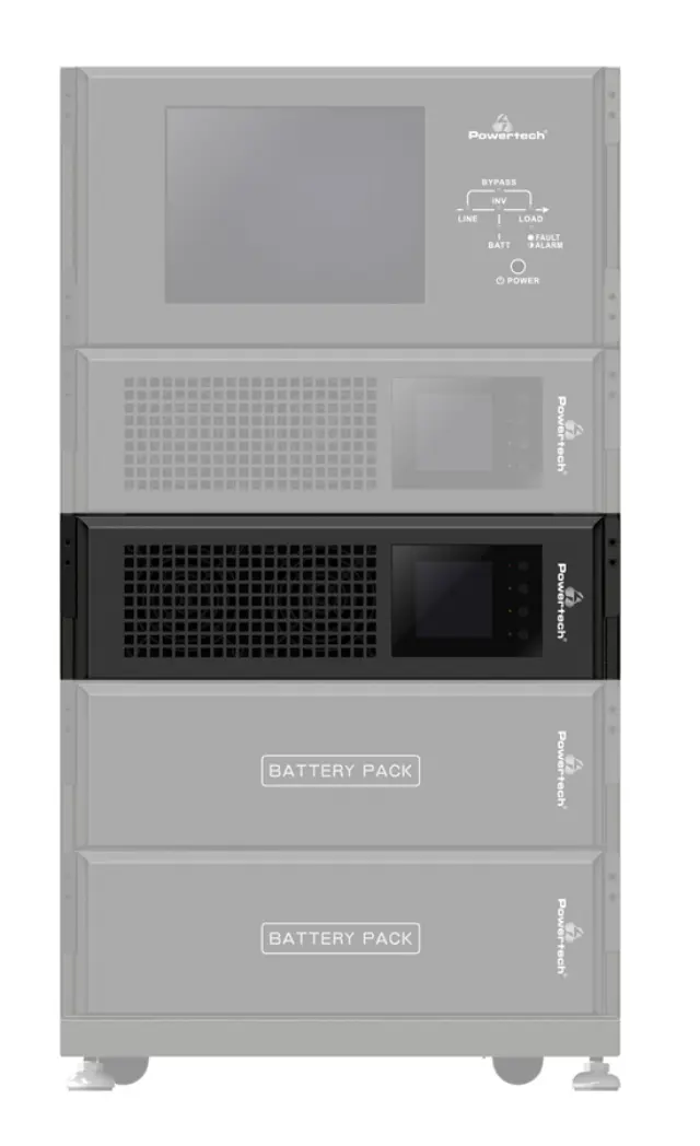 POWERTECH UPS On Line PT-10K3P1P, 10KVA/10KW, 3P/1P 2