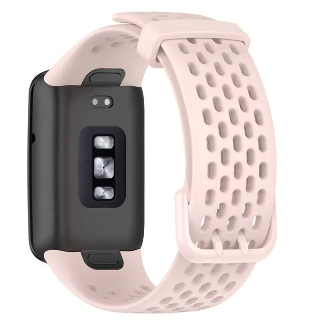 Breathable Λουράκι Σιλικόνης Για Xiaomi Mi Band 7 Pro - Pink OEM 2
