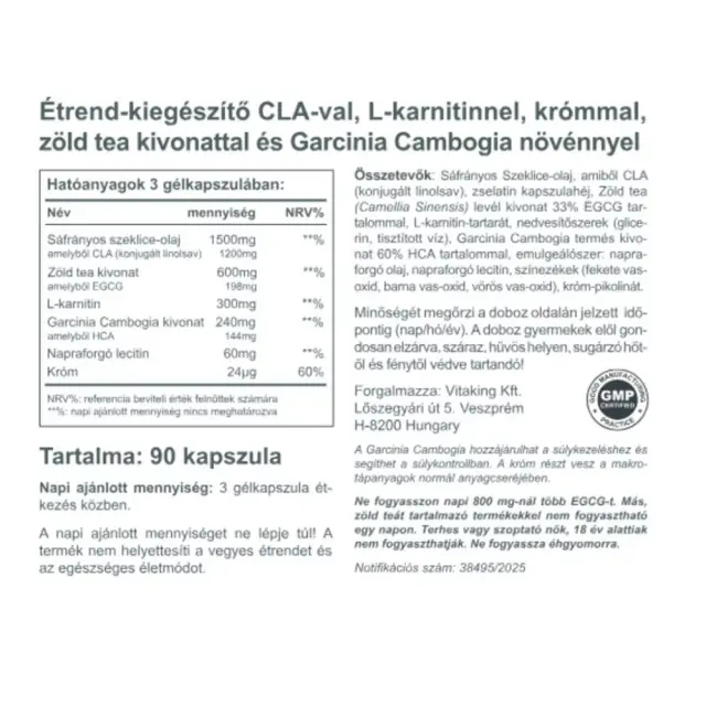 Vitaking Fat Burner 2