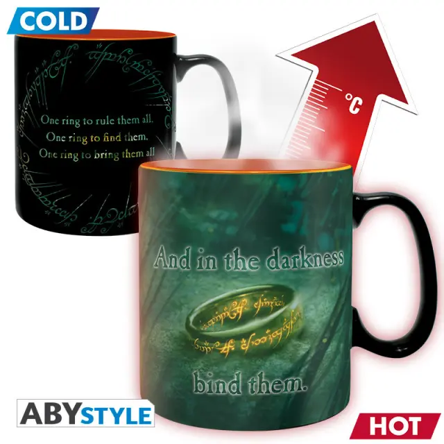 Κούπα LORD OF THE RINGS - Mug Heat Change - 460 ml - Sauron (ABYMUGA508)